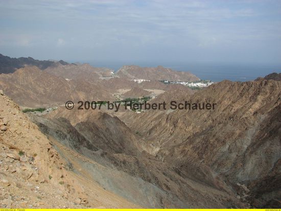 Blick auf Muscat