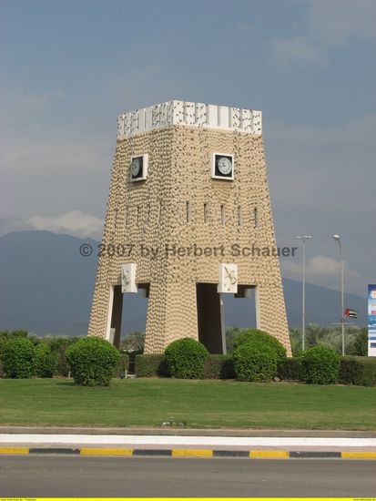 Roundabout in Dibba