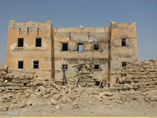 verfallendes Handels- oder Herrenhaus