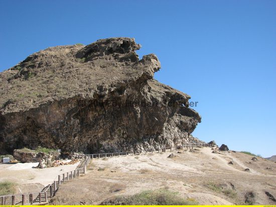 bei den Felsformationen kann man die Fantasie walten lassen