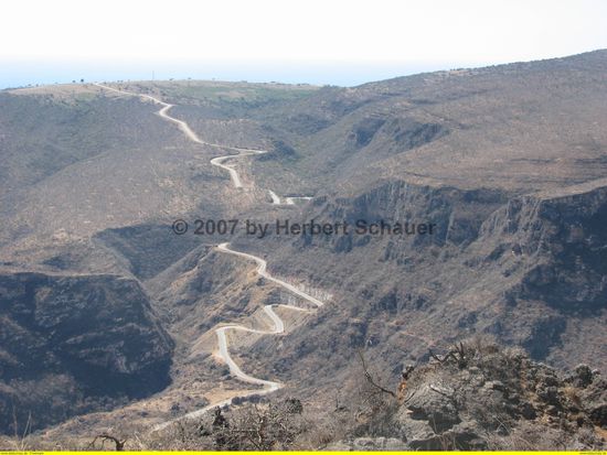 wir taufen dieses Wadi 'Wadi Canyon'