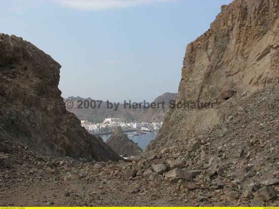 Blick auf Mutrah
