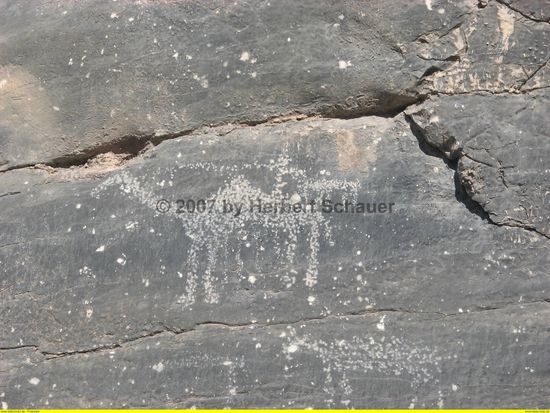 gefunden! die Felsmalereien