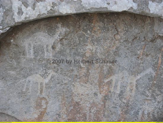 der größte Brocken mit zahlreichen Felszeichnungen