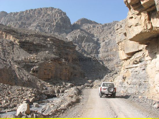 Piste durch die Bergwelt