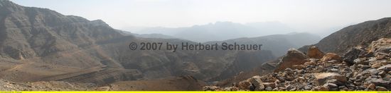 Blick in die Canyon-Landschaft