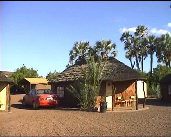 unser Häuschen in der Palmwag-Lodge