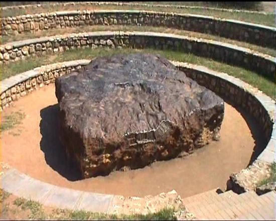 Hoba-Meteorit