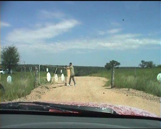 Viehgatter hinter Grootfontein