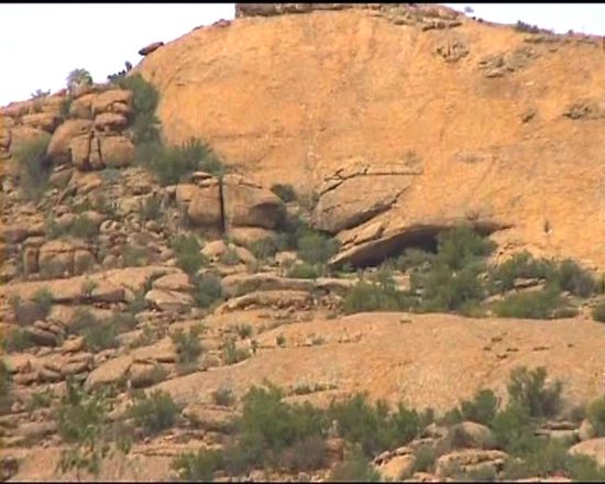 endlich sieht man unser Ziel - die Phillips Höhle