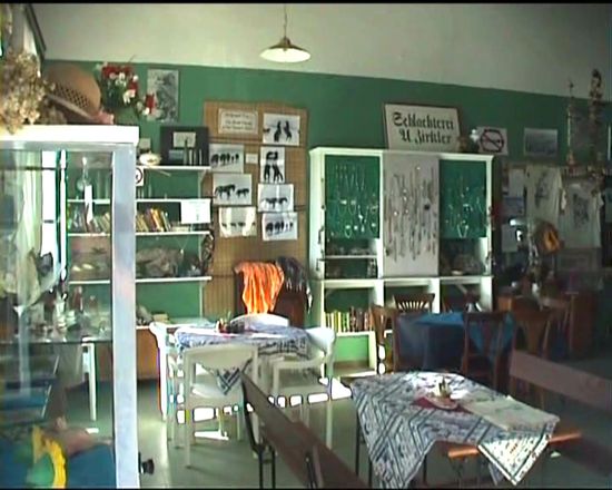 Auch die Einrichtungsgegenstände