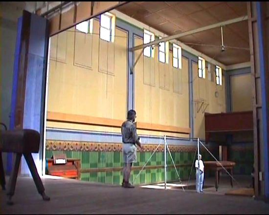 restauriertes Theater/ Turnhalle