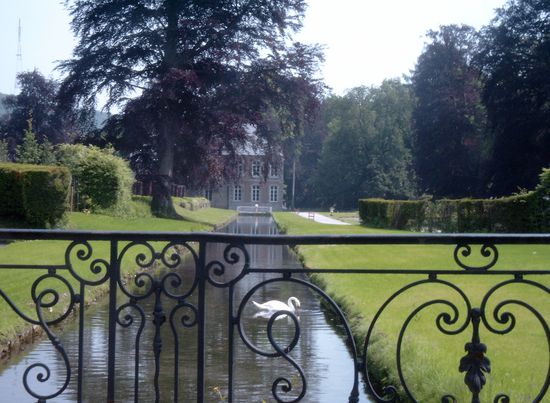 'die glatten Wasserflächen'