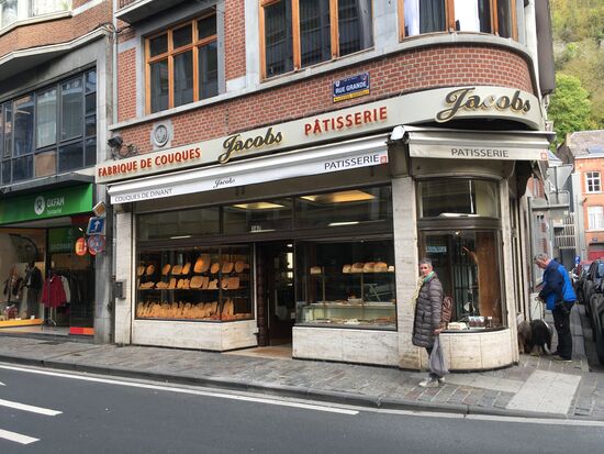 die Spezialität von Dinant: les couques