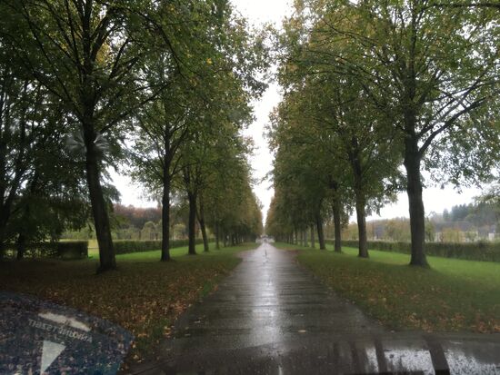 das regnerische Wetter erlaubt und allerdings nur eine itgehende Innenbesichtigung