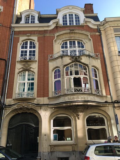 Léopold Thomé: la « Résidence Les Carmes » (rue des Carmes, 46-48)