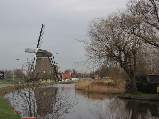 Kanal von Maassluis nach Delft