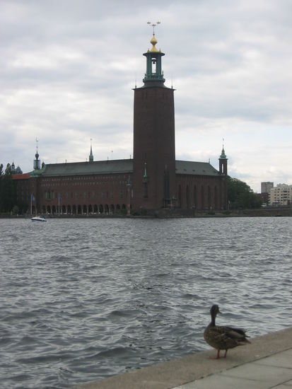 Stadshus (Stadthaus) - erbaut von Bagner Östberg - 1923 eingeweiht