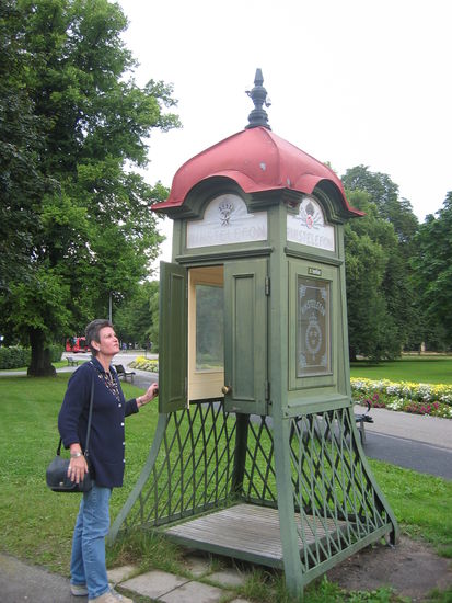 altes Telefonhäuschen