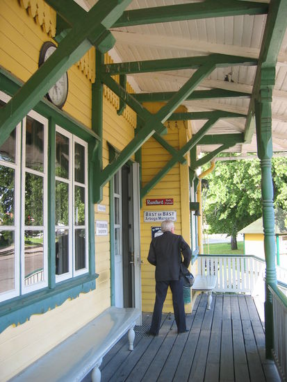 mit Hobbyeisenbahnern