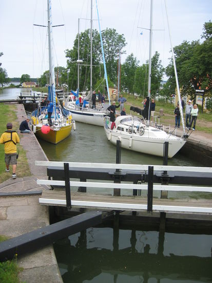 Sjötorp-Schleusen am Götakanal