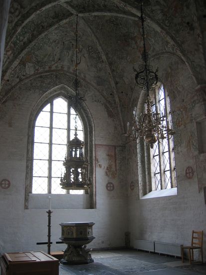 Krämerkapelle mit gotischen Fresken