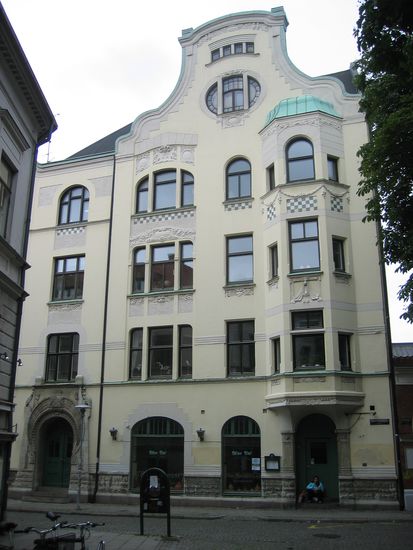 reiner Jugendstil in der Fiskaregatan
