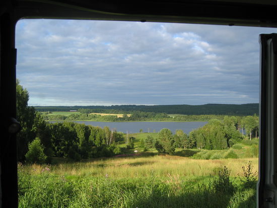 fast wie ein Gemälde - der Blick vom 'Esstisch'