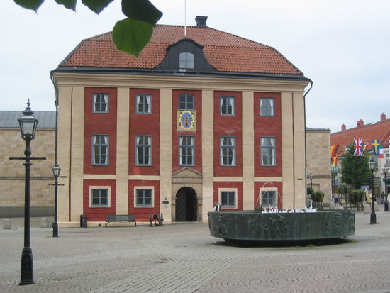 das alte Rathaus aus dem 17. Jahrhundert