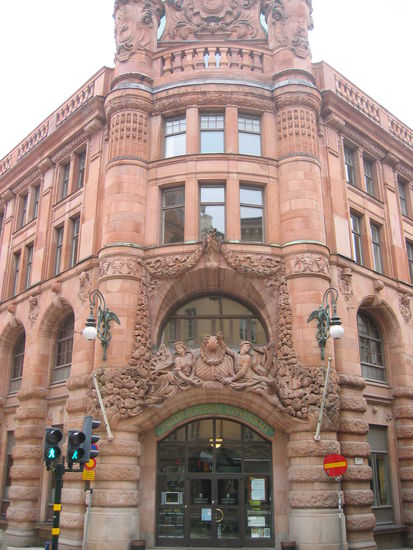 Touristeninformation in einem alten Bad