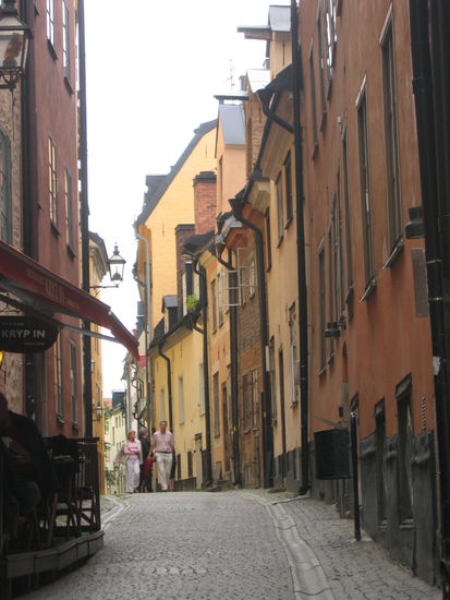 es gibt auch ruhigere Gassen!