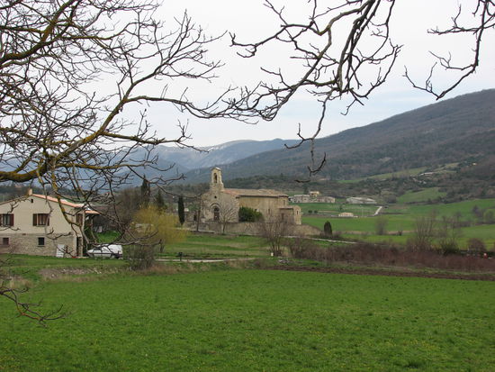 romanische Kirche von Vesc