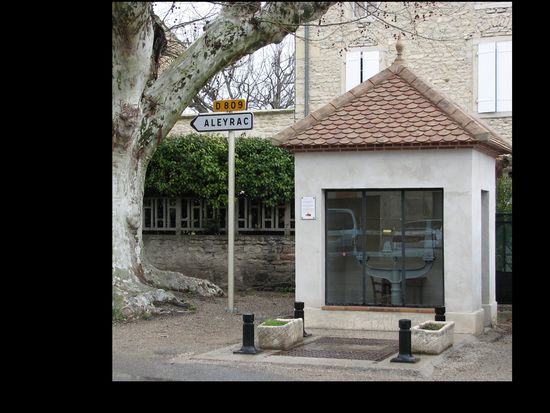 Stadtwaage an der Hauptkreuzung