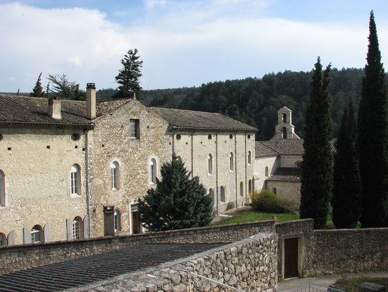 heutige Klosteranlage - nicht zu besichtigen, da noch heute 30 Mönche dort leben