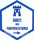 die Route ist mit diesem Zeichen gut erkennbar ausgeschildert