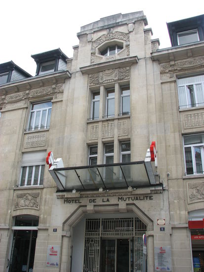 Hôtel de la Mutualité - altes Musikkonservatorium - Cours Jean Baptiste Langlet &amp; Rue Puilly