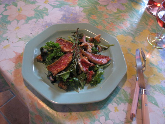 Rotbarbensalat - alles frisch vom Markt