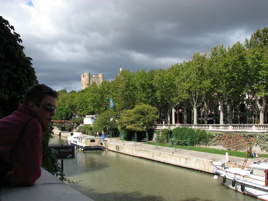 Canal de la robine in Narbonne