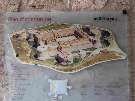 Orientierungsplan am Eingang