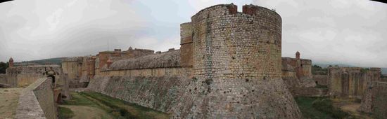 Panoramablick auf den Eingang