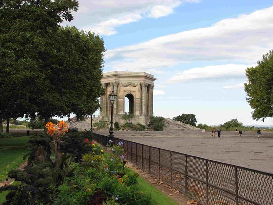 Place du Peyrou - am Nordrand der Stadt