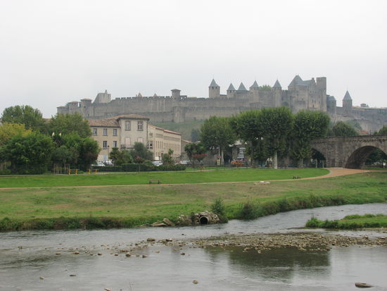 Blick von der Unterstadt auf die Cité