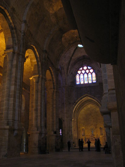 Hauptschiff der Abteikirche