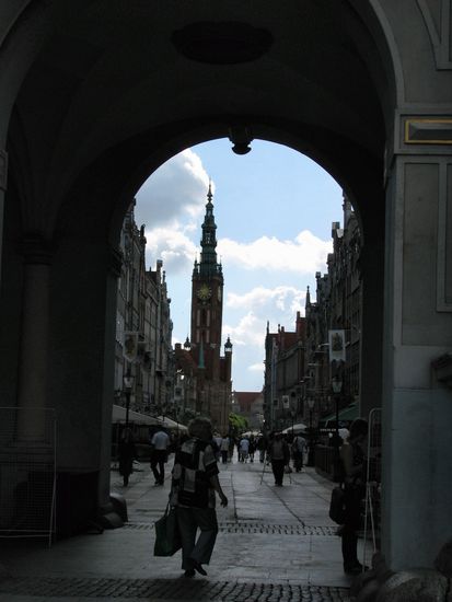 Goldenes Tor - östlich des Verteidigungskomplexes des Hohen Tors