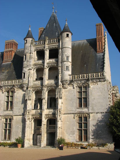 gotischer Flügel des Schlosses