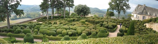 Die Gärten von Schloss Marquessac