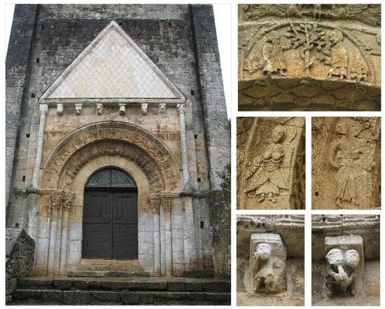 Portal mit zahlreichen Details