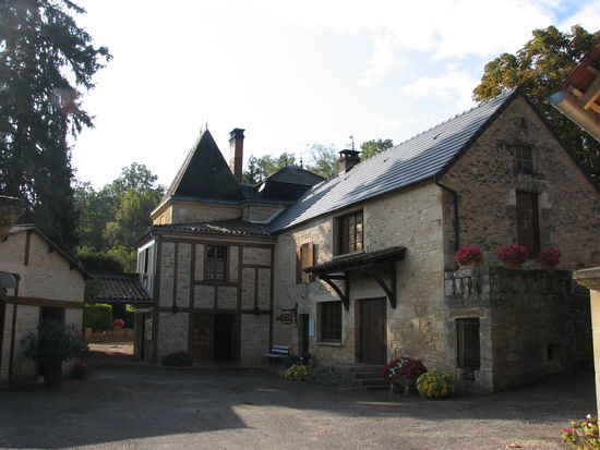 Moulin de la Tour - alte Walnußölmühle