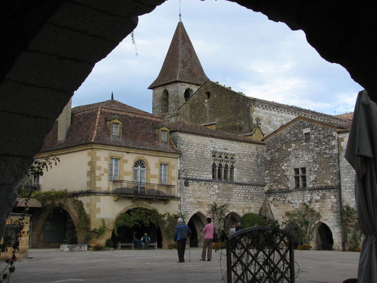 Zentraler Platz von Monpazier