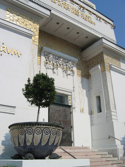 Das Gebäude gilt als eines der wesentlichen Werke des Jugendstils der 'Vereinigung bildender Künstler Österreichs Secession'